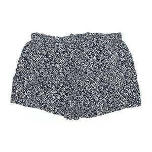 Madewell Women's Blue and White Patterned Shorts